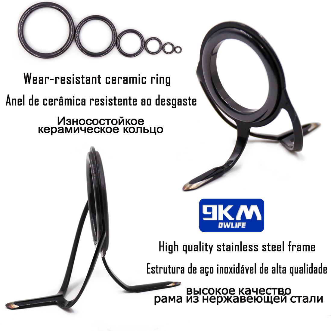 Fishing Rod Repair Kit Spinnin - Fishing Rod Guide Replacement recension och pris